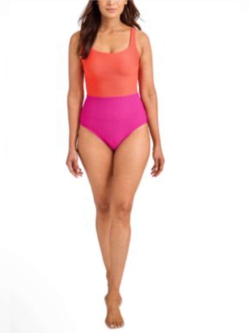Tommy Bahama Women’s Swim Ocean Point Colorblock One Piece Size 12 NWT